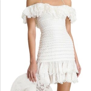 Zimmermann Super Eight Off Shoulder Mini
